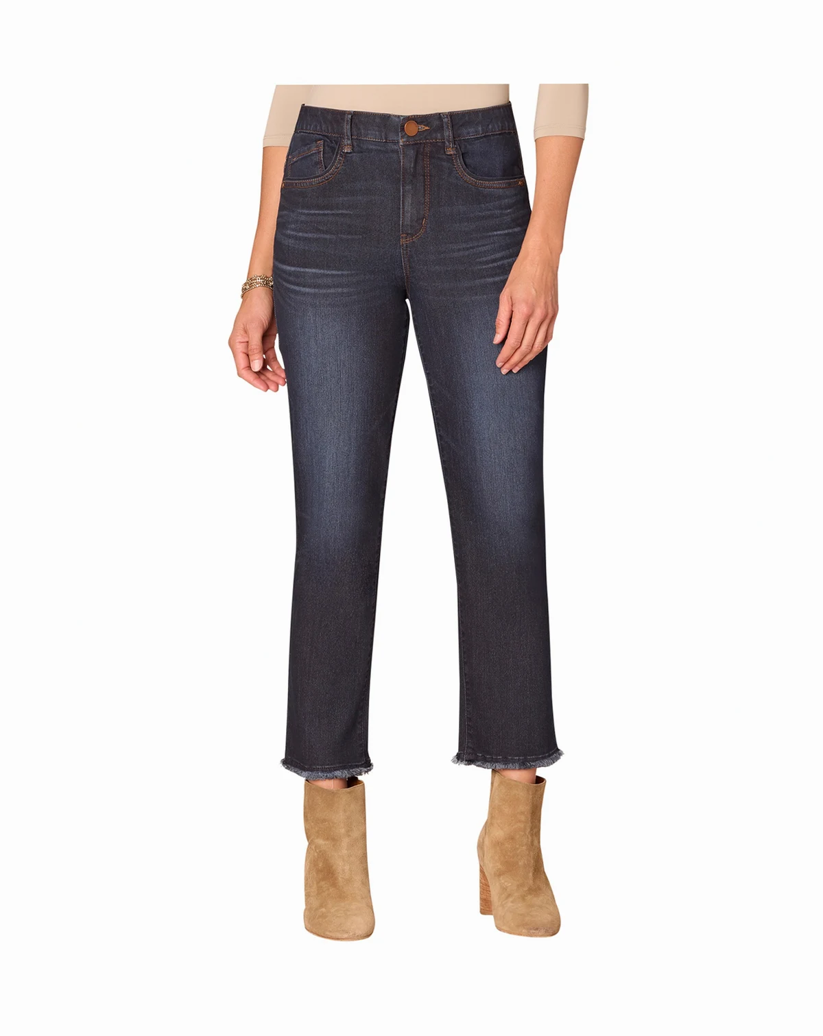 Women's "Ab" Solution High Rise Slim Straight Jeans