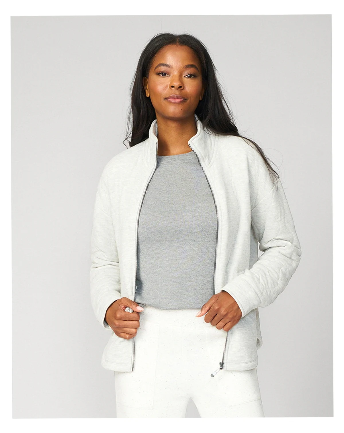 Women's Soft Heather Quilted Jacket