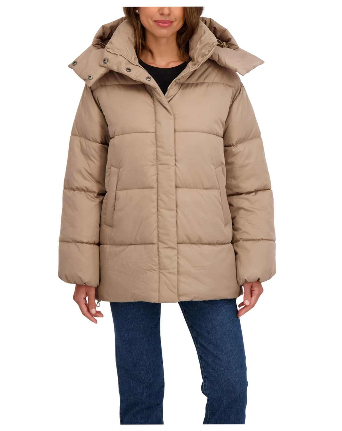 Juniors' Juniors' 3/4 Puffer Jacket