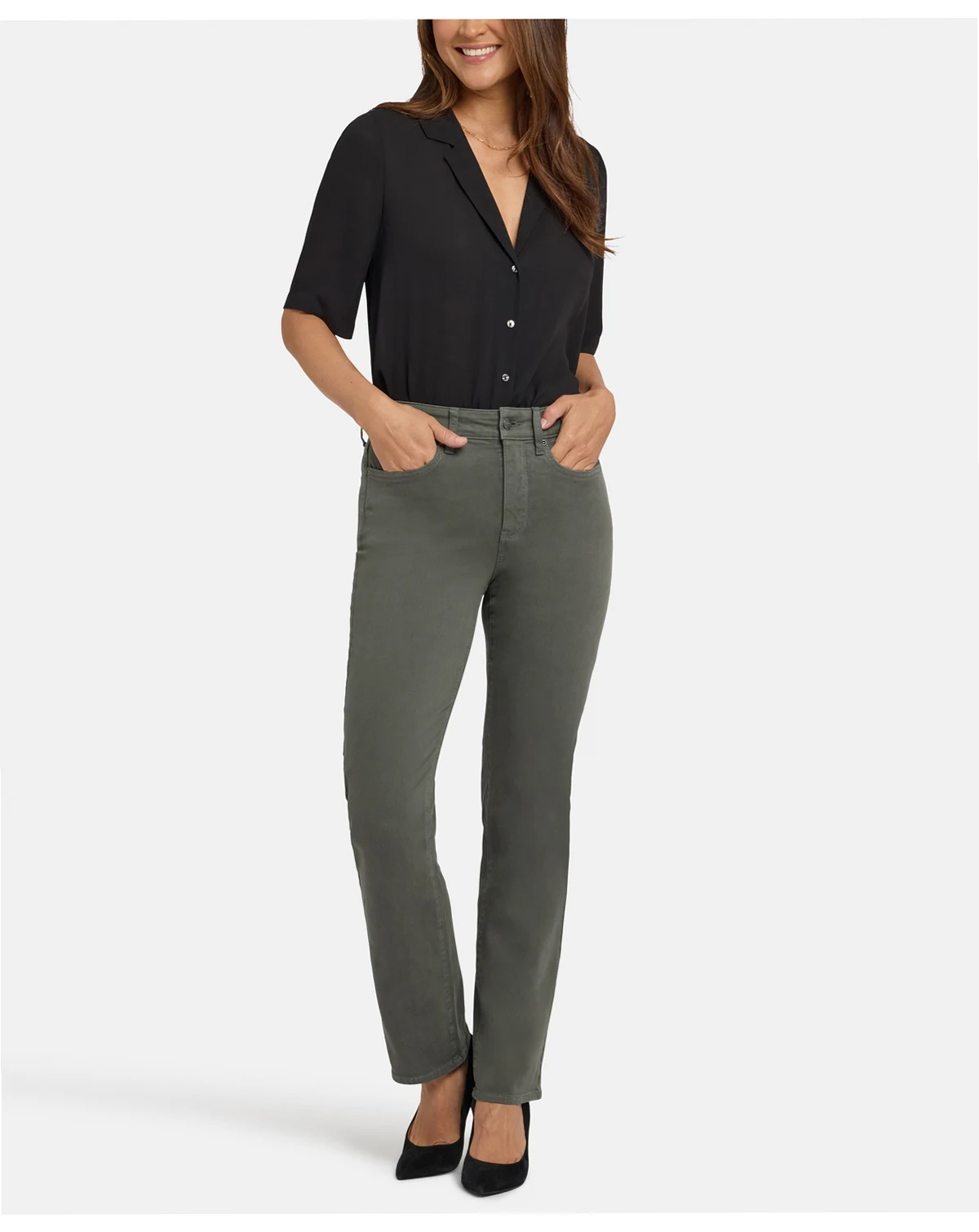 Women's High Rise Marilyn Straight Jeans