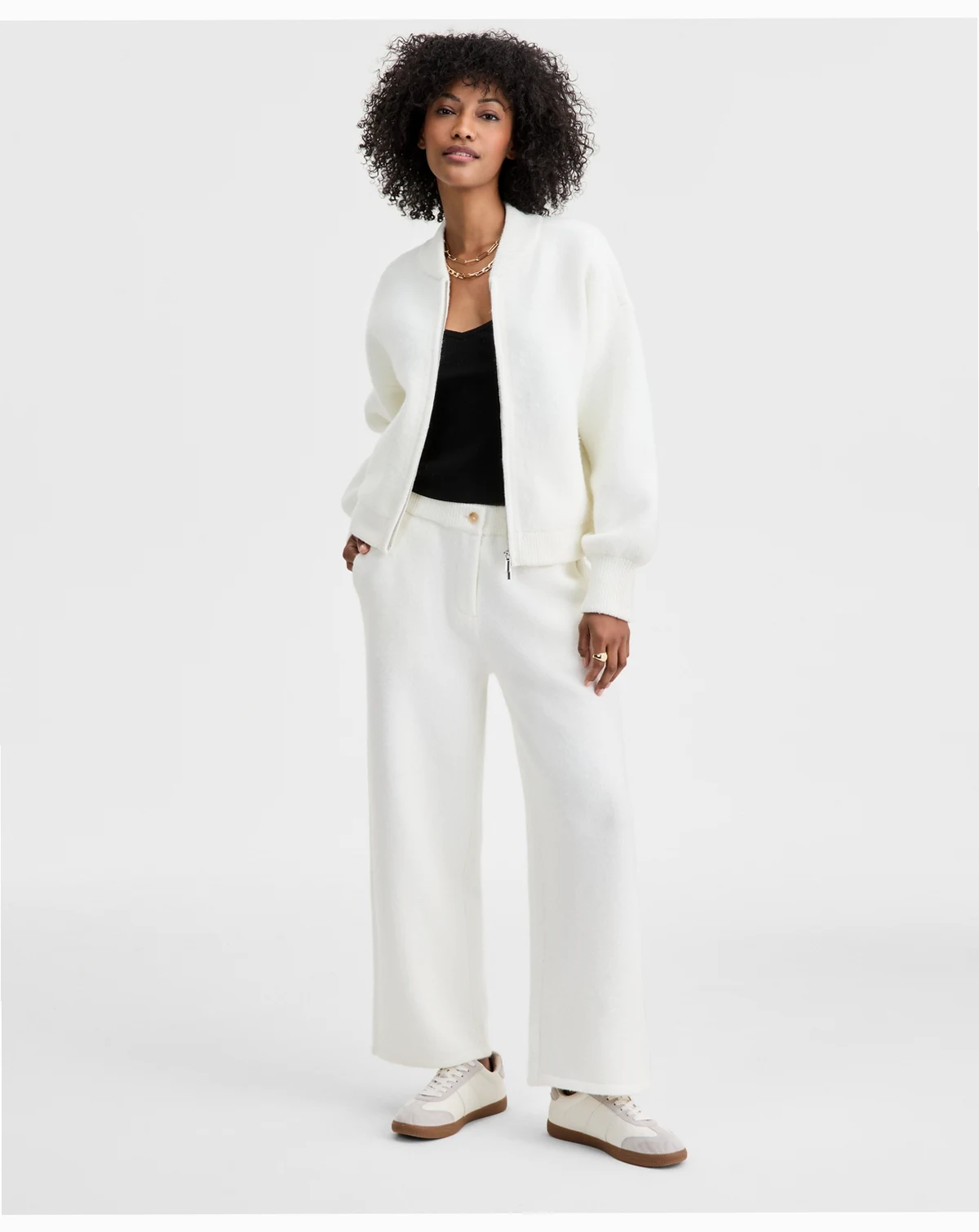 Women's Sweater Trouser Ankle Pants, Macy's Exclusive