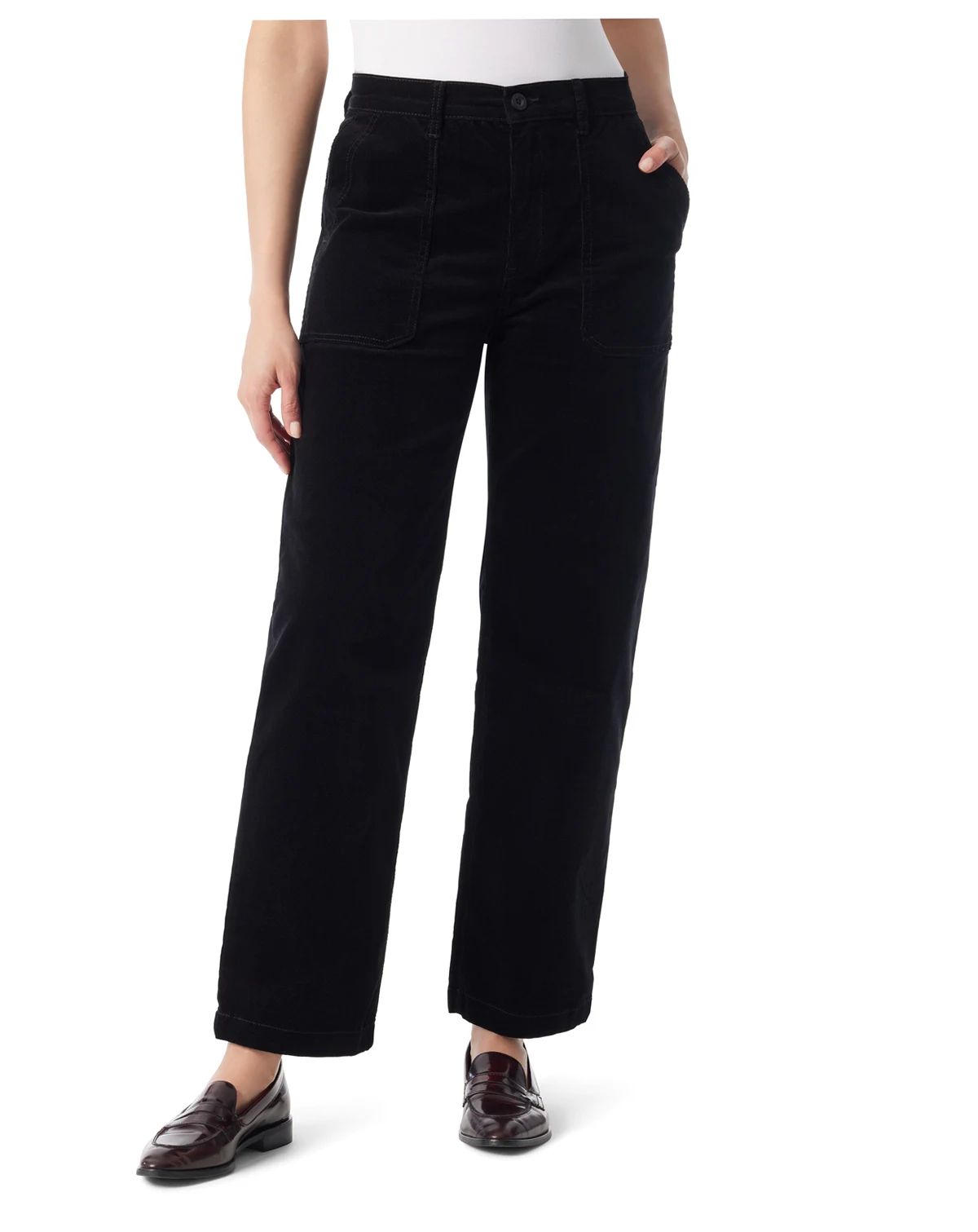 Women's Cord Utility Straight Pants