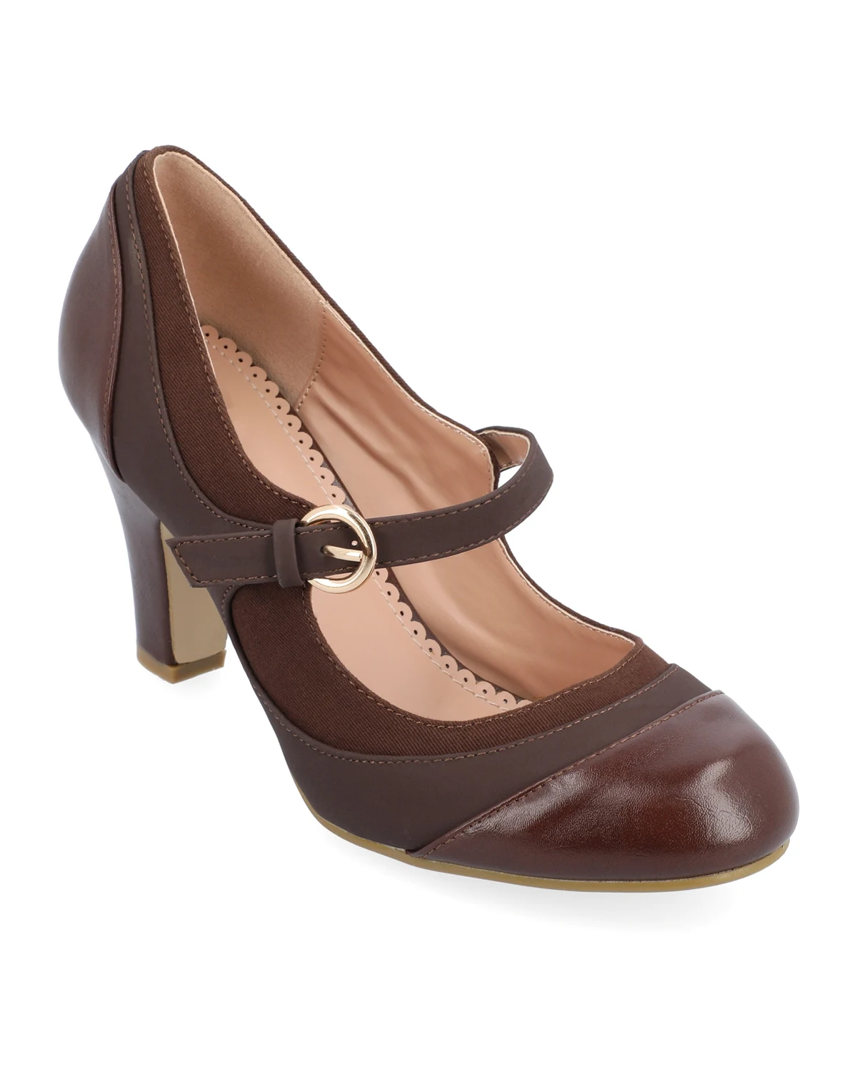 Women's Siri Round Toe Mary Jane Pumps