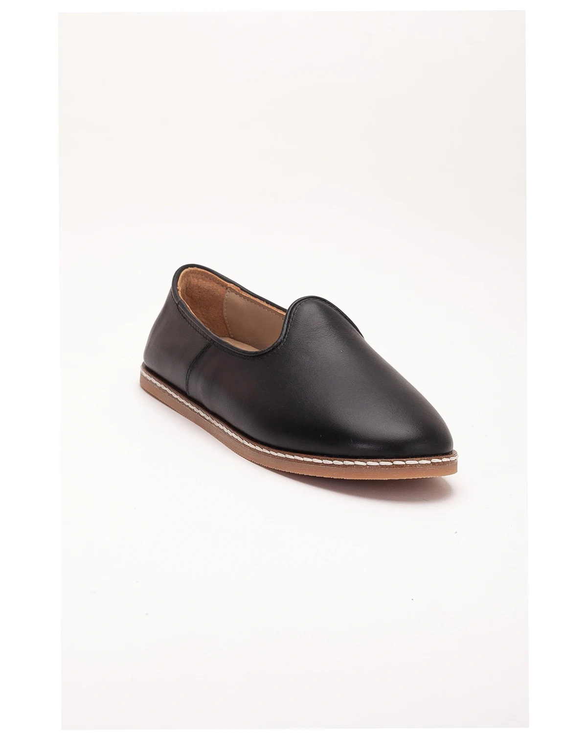 Dalya Leather Slip On Flats (Women)