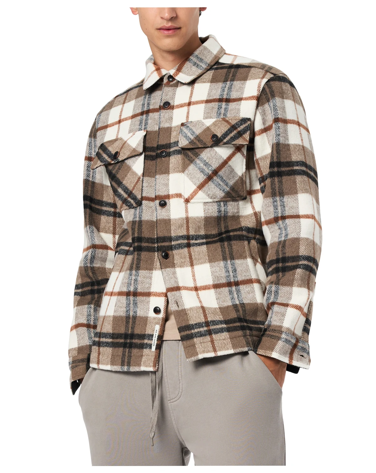 Men's Jace Plaid Button front Shacket