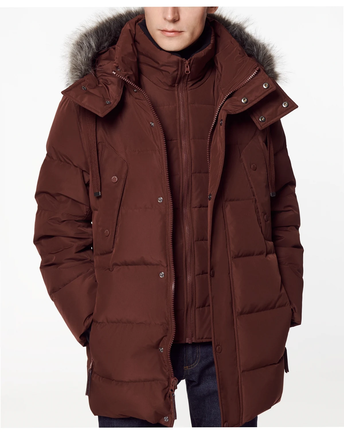 Men's Gattaca Down Parka Coat