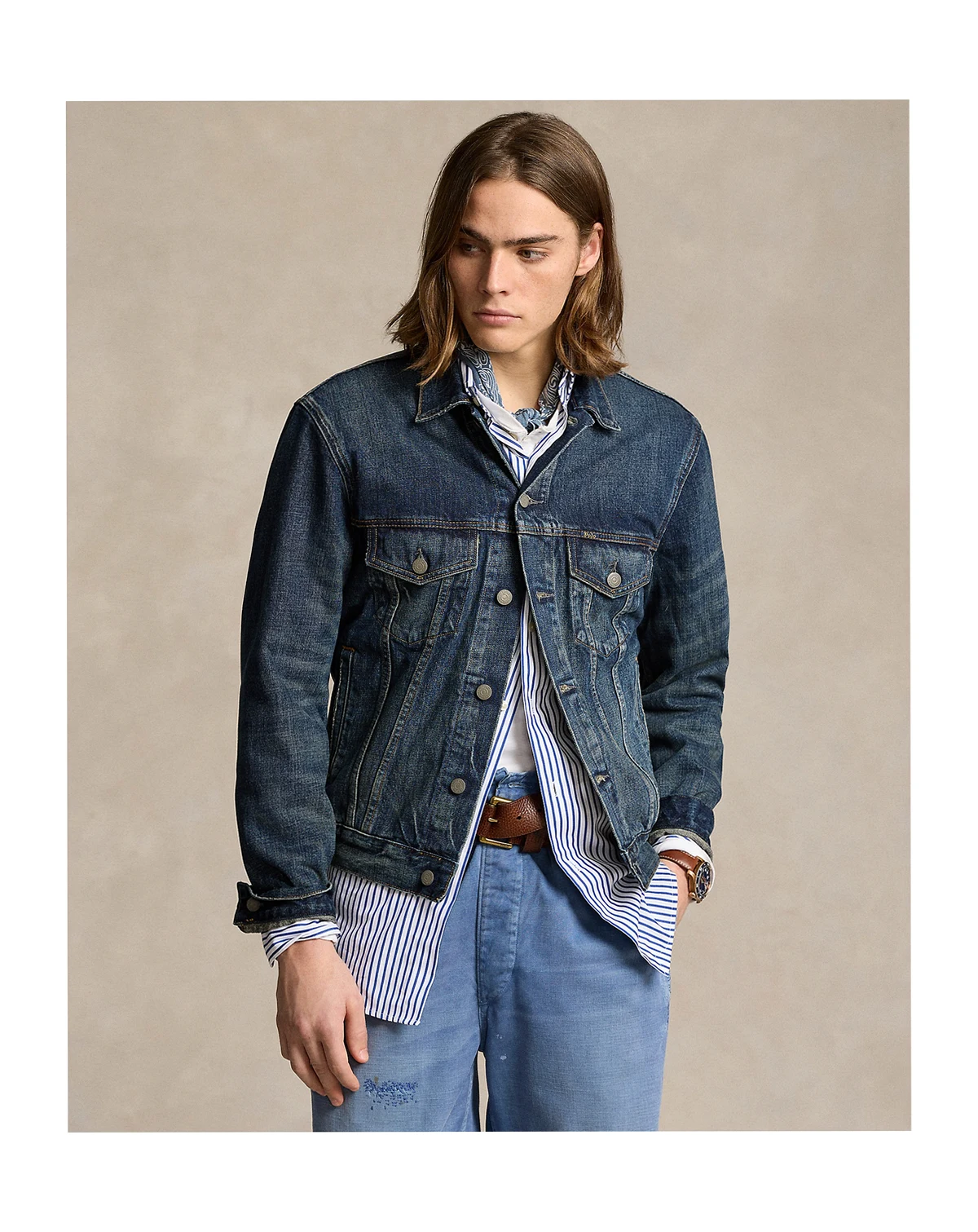 Men's Denim Trucker Jacket
