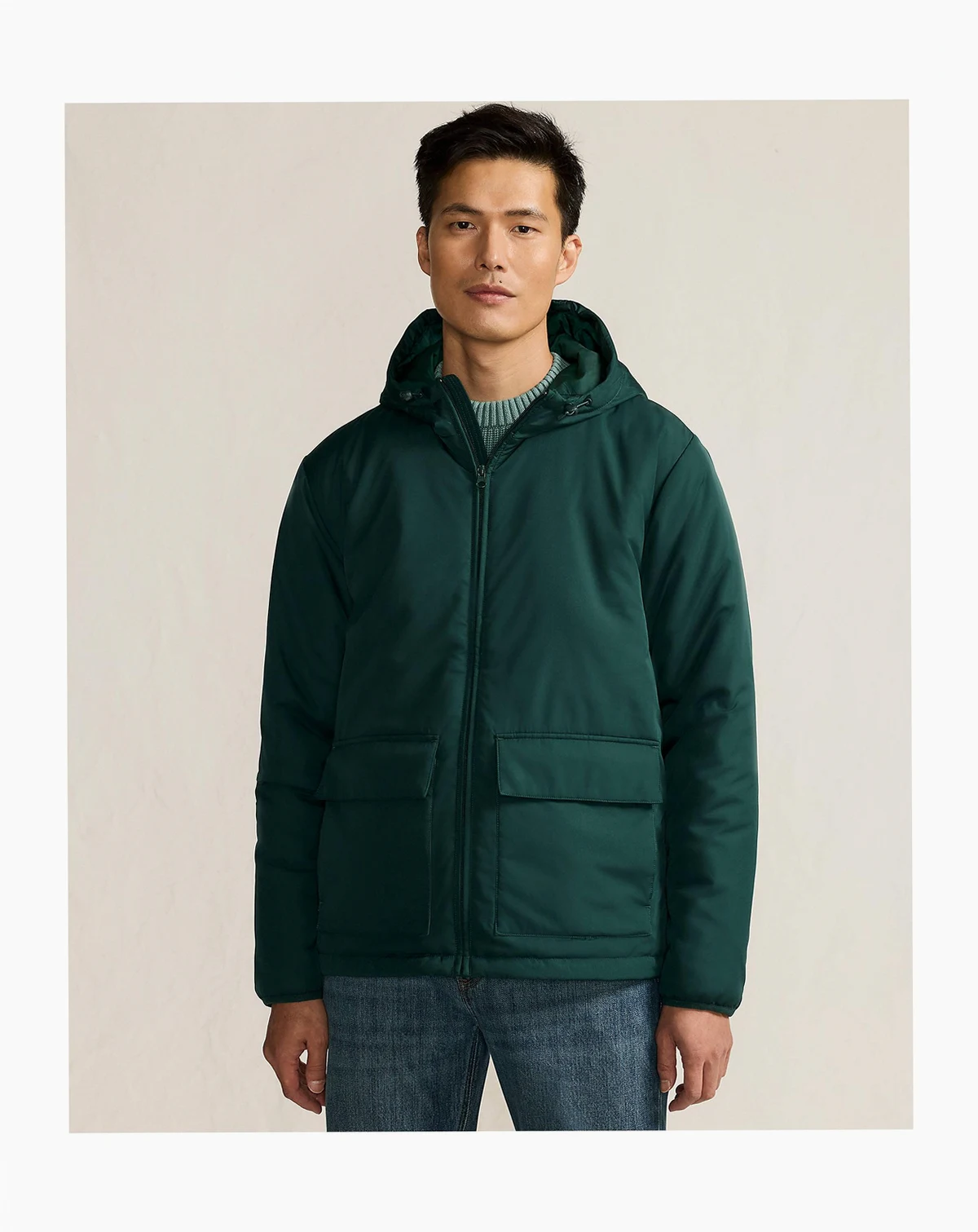 Men's FeatherFree Insulated Hooded Jacket