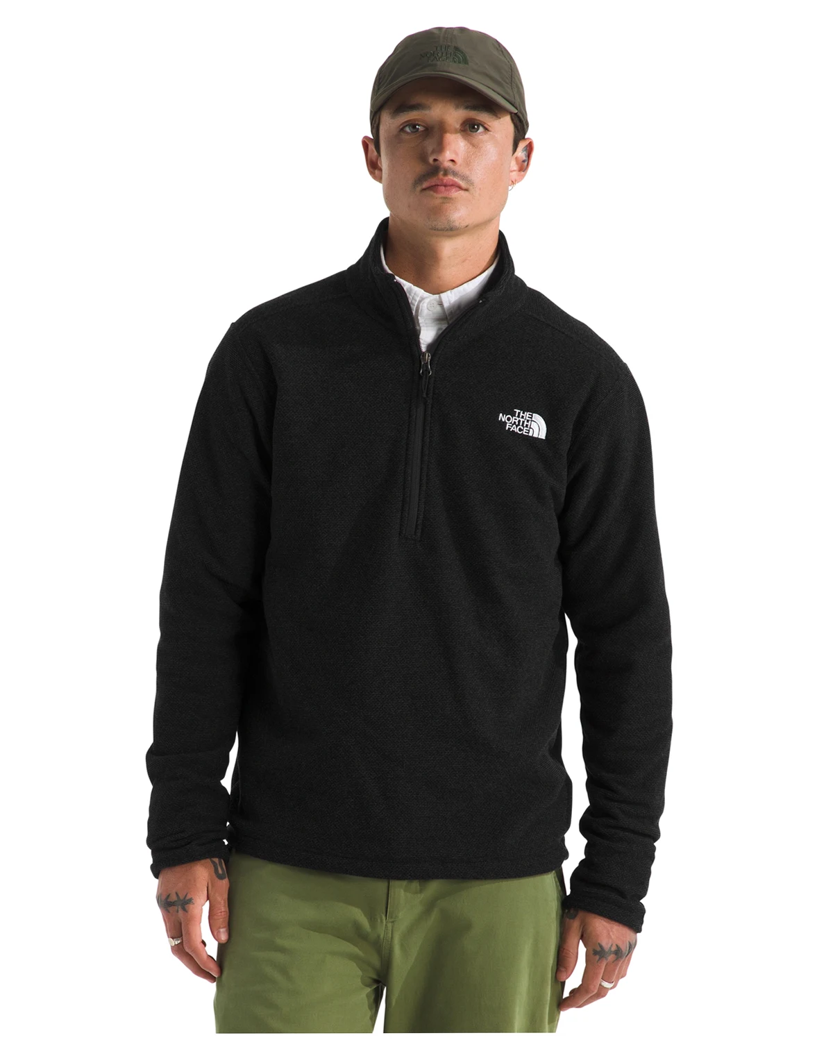 Men's Textured Cap Rock Quarter Zip Jacket