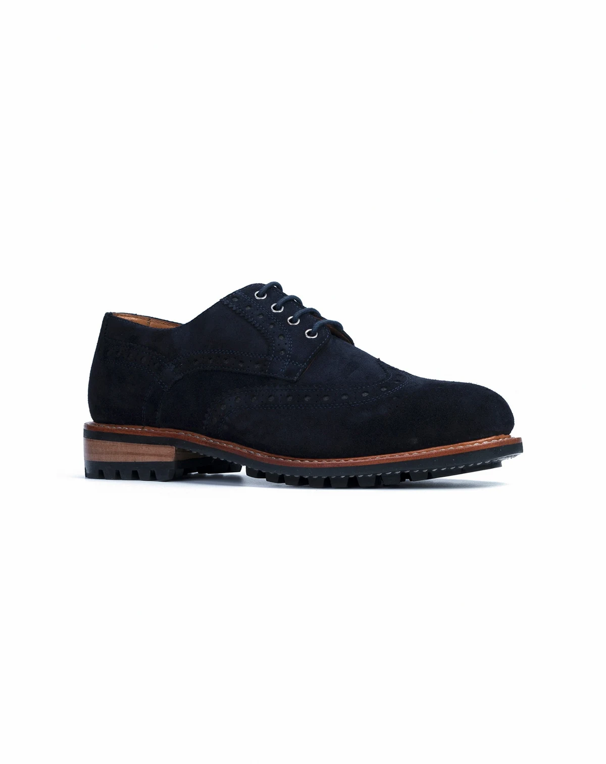 Men's Richard Wingtip Oxford Lace-Up Leather Shoes
