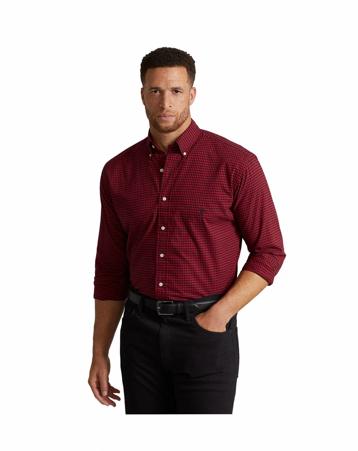 Men's Big & Tall Cotton Twill Shirt