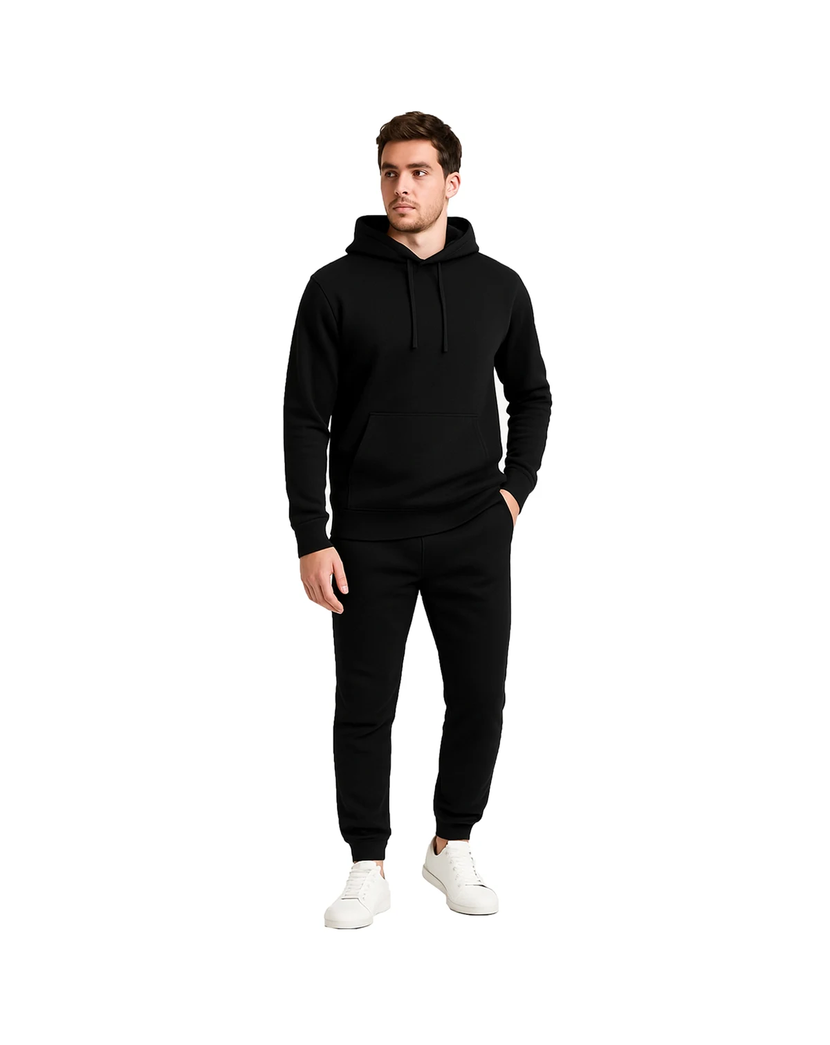 Men's Pull-On Hoodie and Jogger Pants, 2-Piece Set
