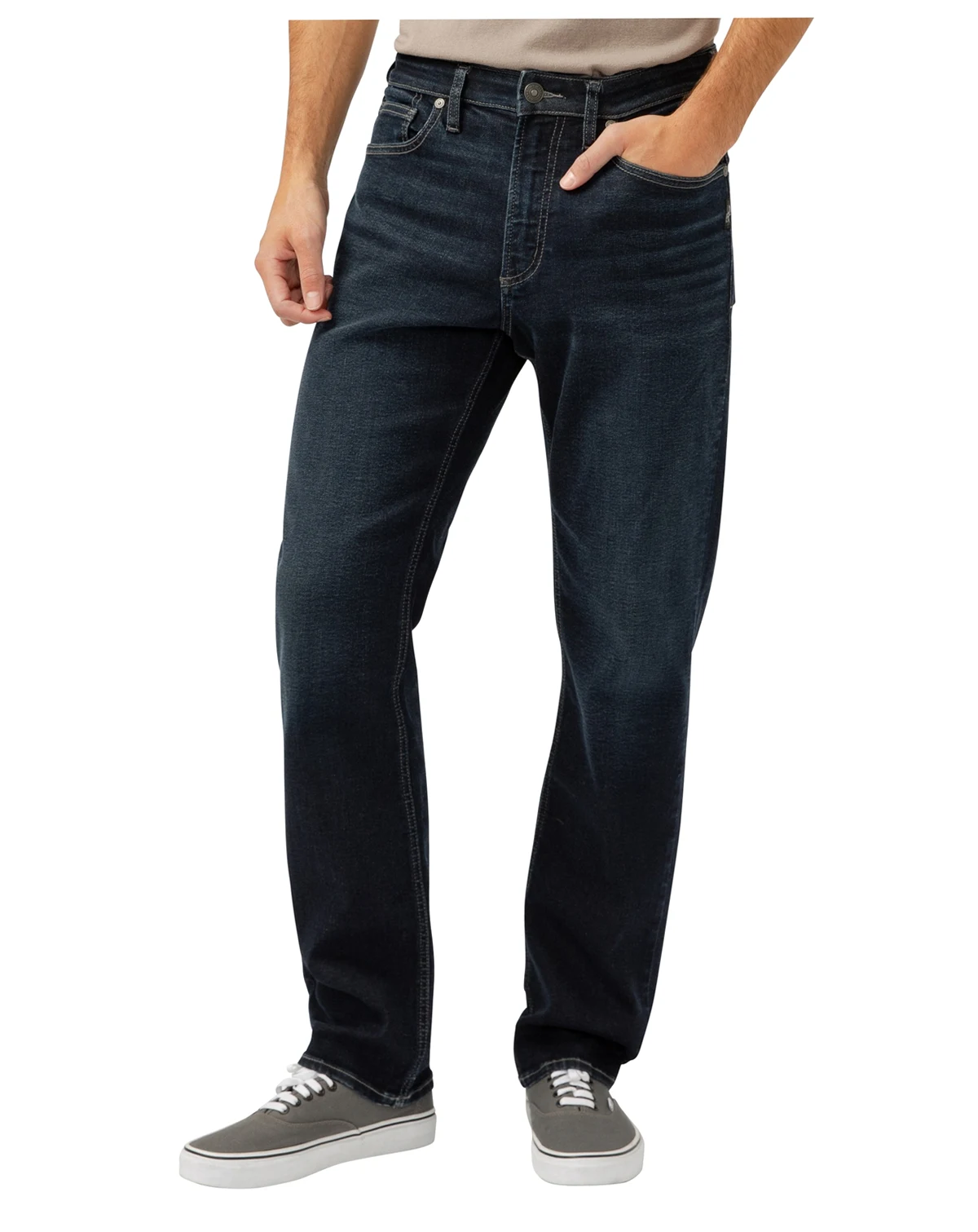 Men's Machray Athletic Fit Straight Leg Jeans
