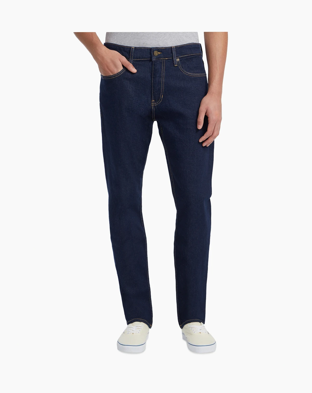 Men's Dark-Wash GJ G14 Slim Jeans