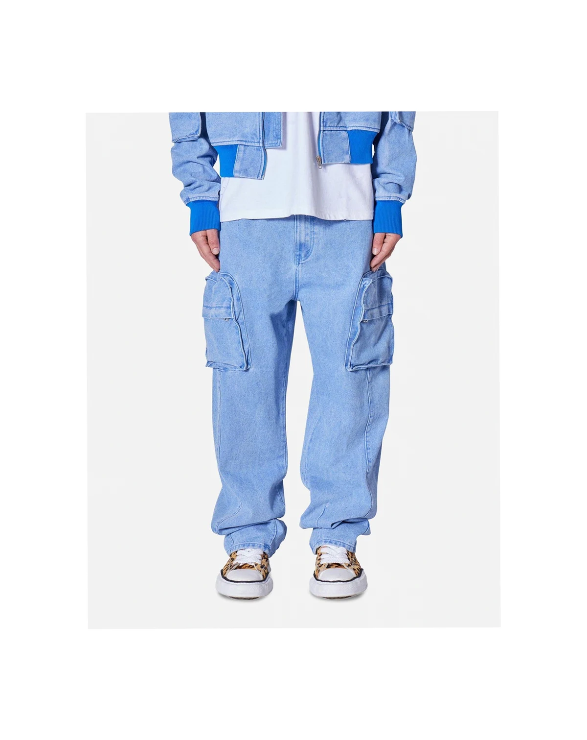 Men's Ultra Baggy Feeling Blue Denim