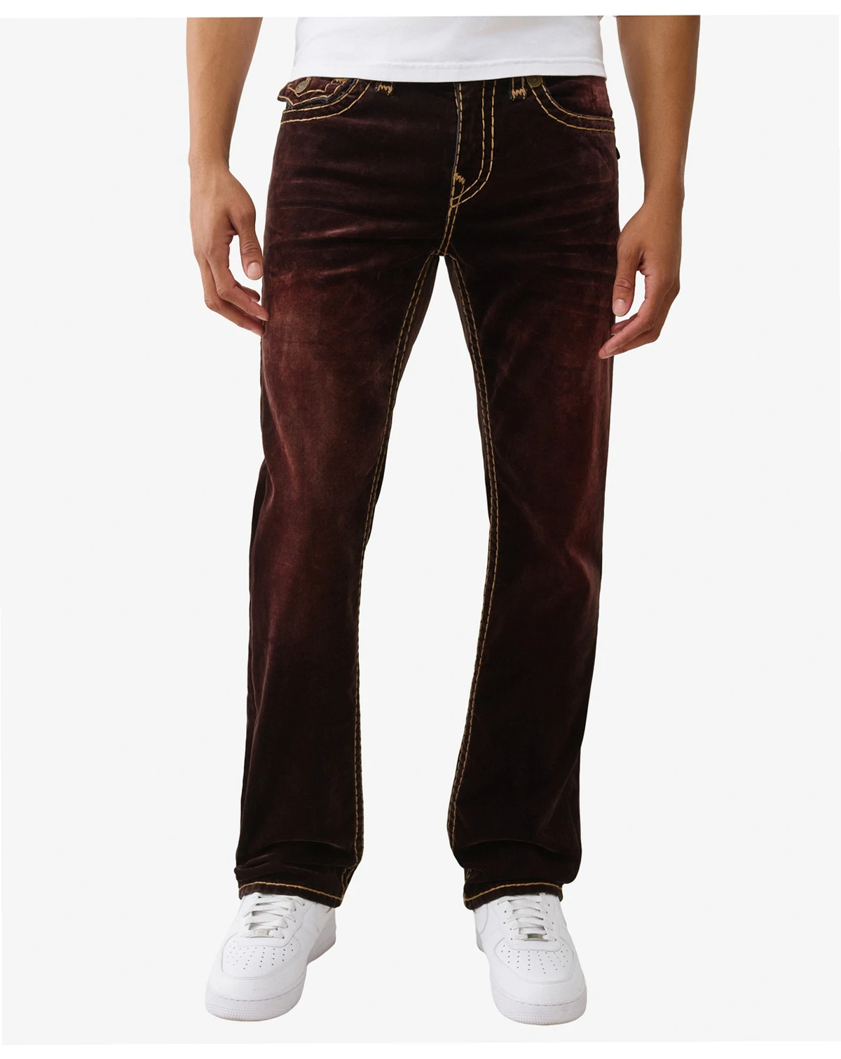 Men's Ricky Super-T Flap Straight-Fit Jeans