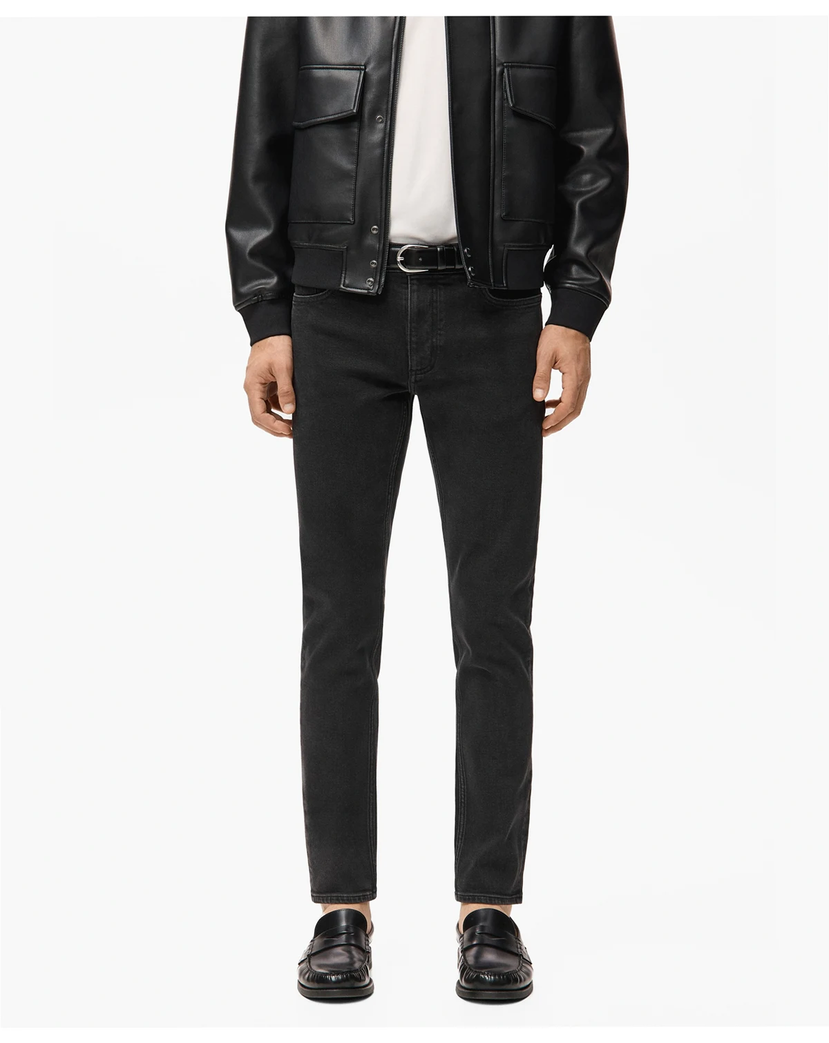 Men's Slim Fit Black Jan Jeans