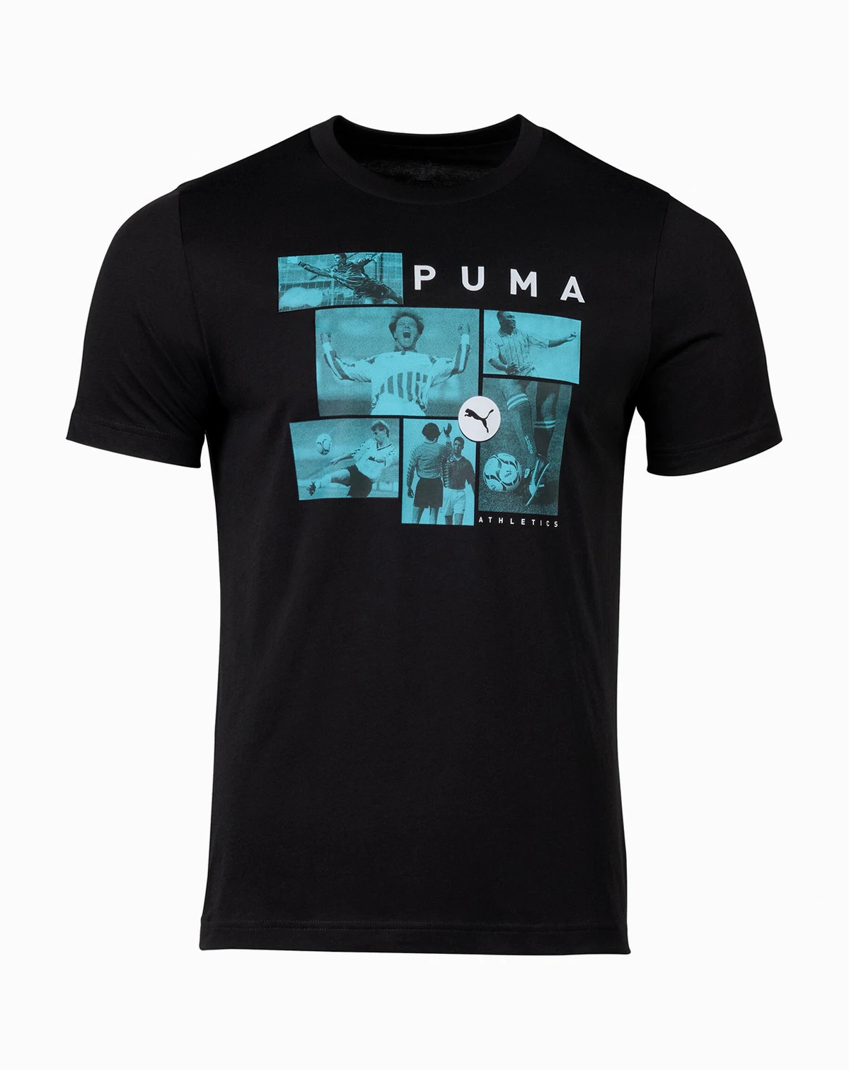 Men's Soccer Photo Real Short Sleeve T-Shirt