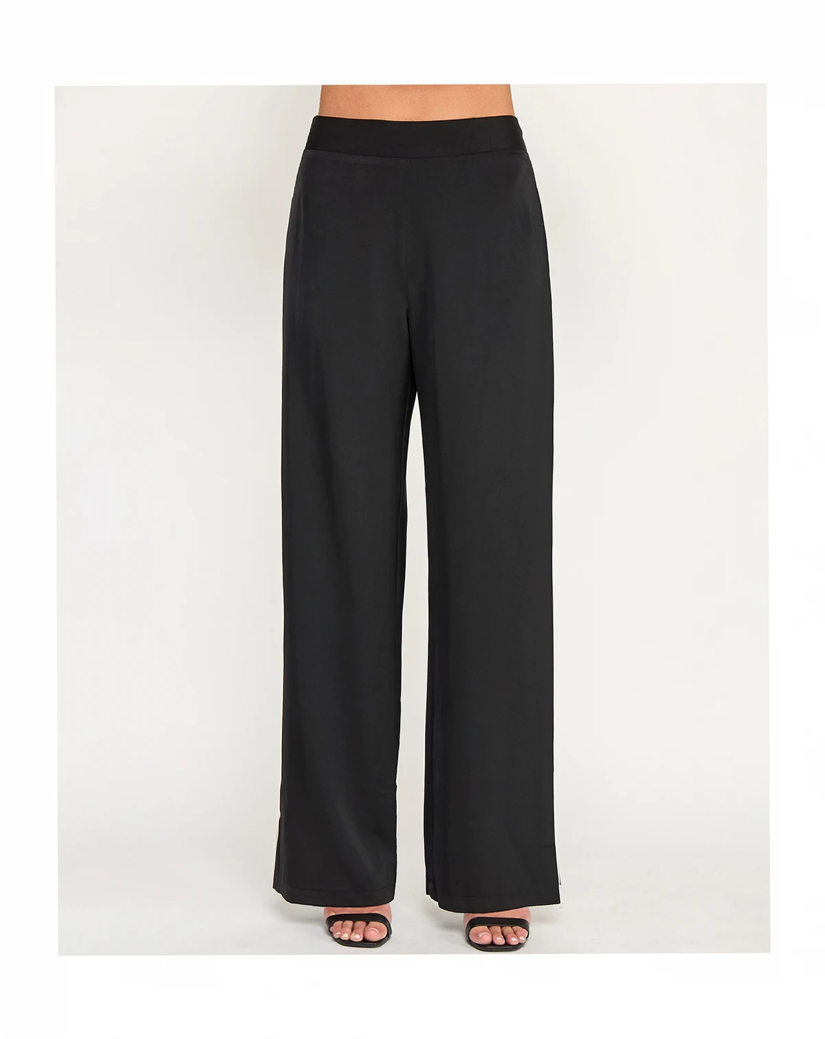 Juniors' Pull-On Wide Leg Pants