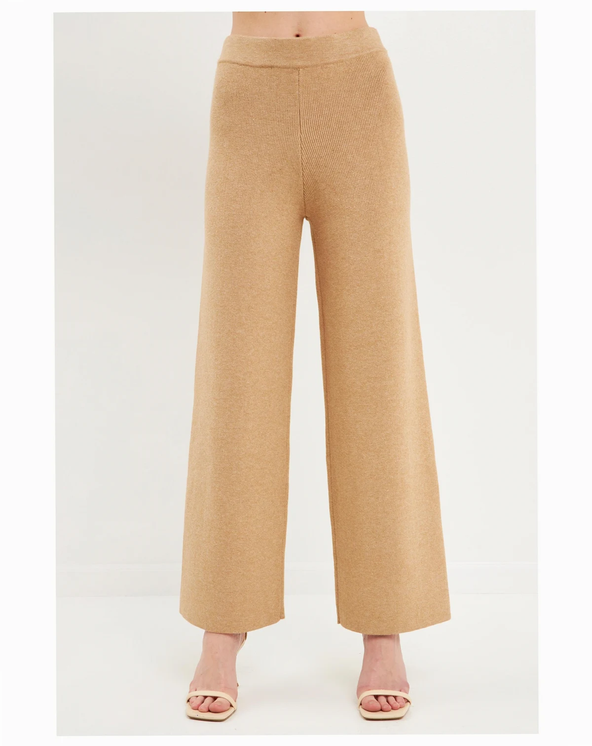 Women's Knit Wide Pants