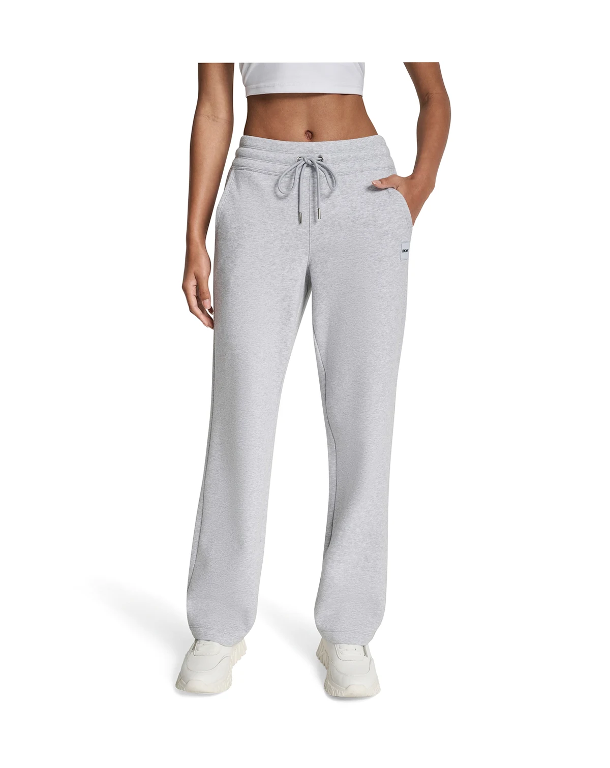 Women's Tonal Logo Patch Relaxed Fit Track Pants