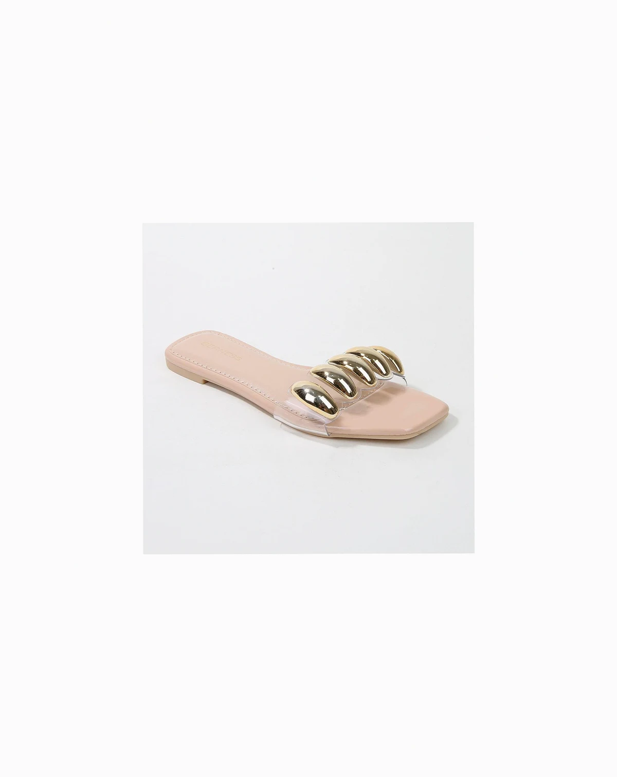 Kiki Embellished Cleat Strap Slides