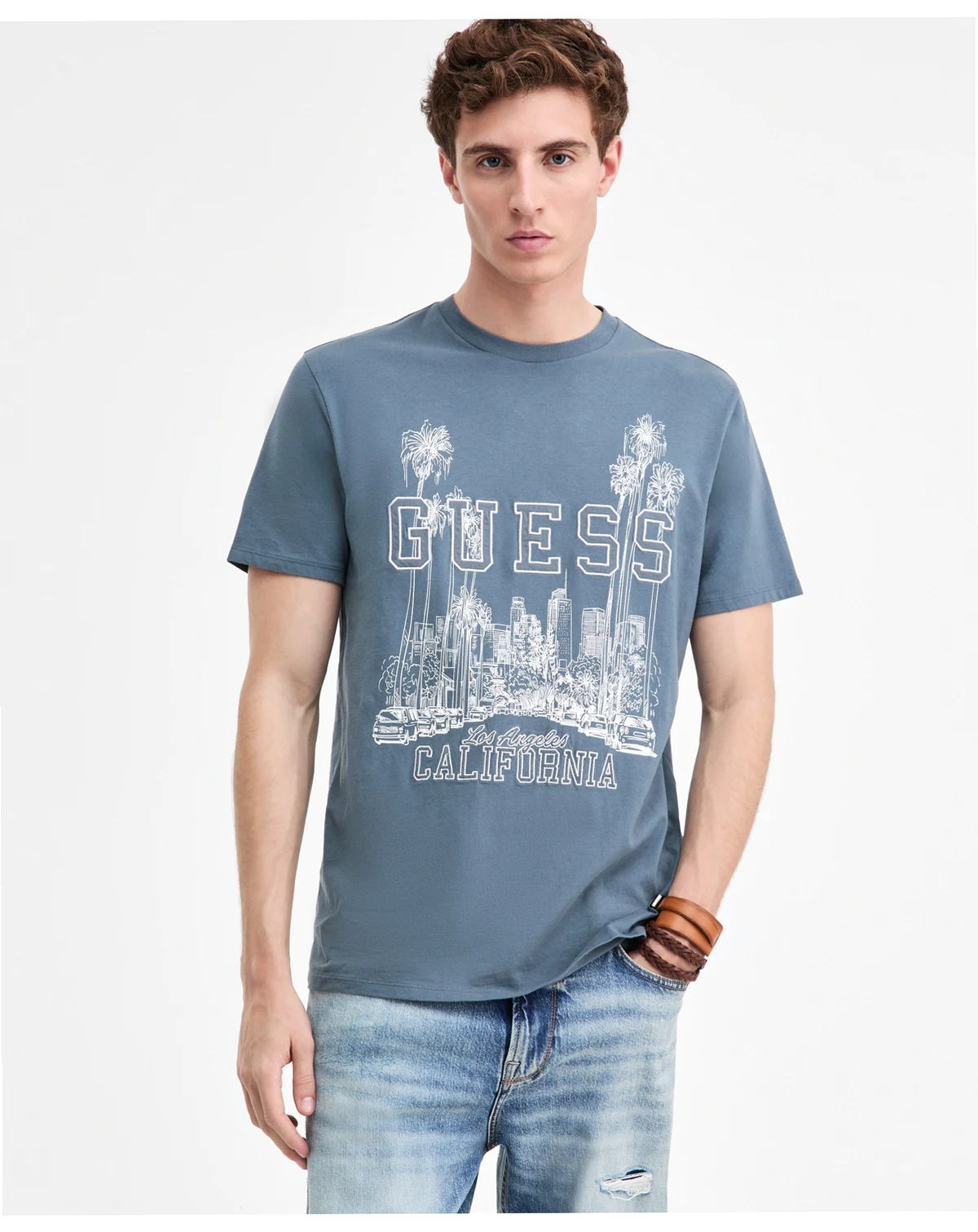 Men's Boulevard Short-Sleeve Crewneck Graphic T-Shirt