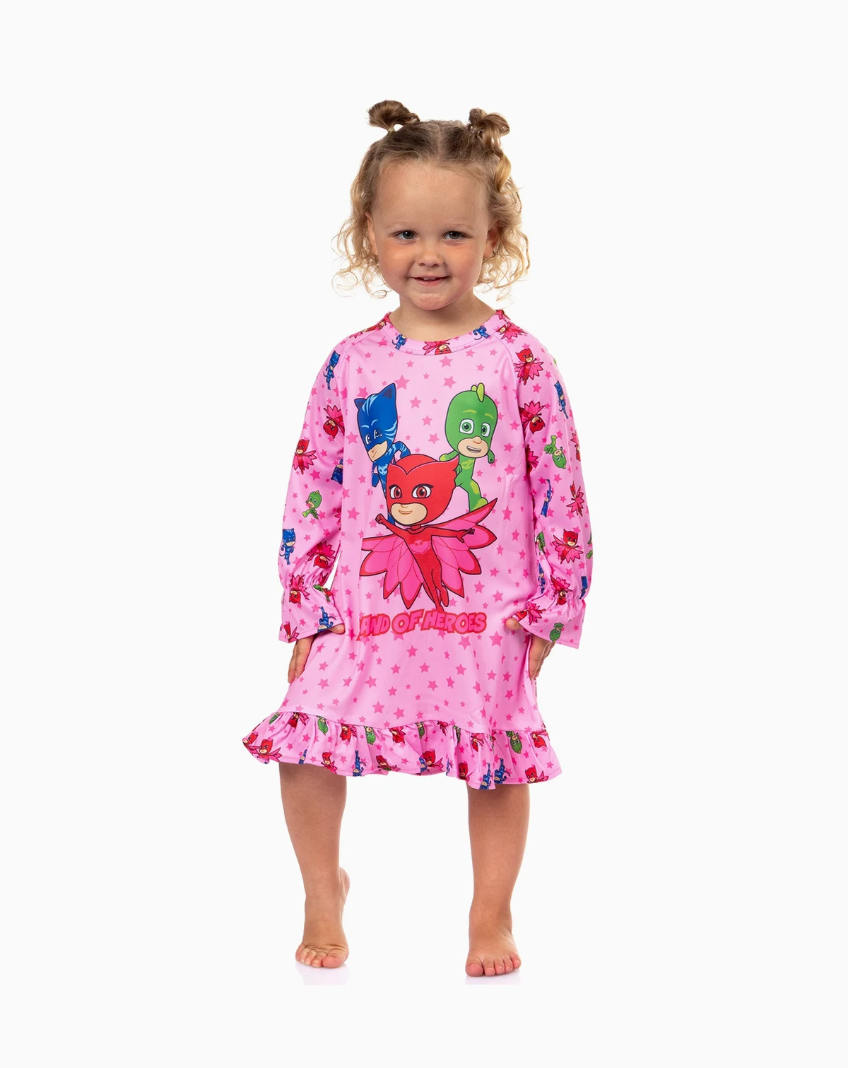 Toddler Girls Gekko Catboy Owlette Sleep Pajama Nightgown