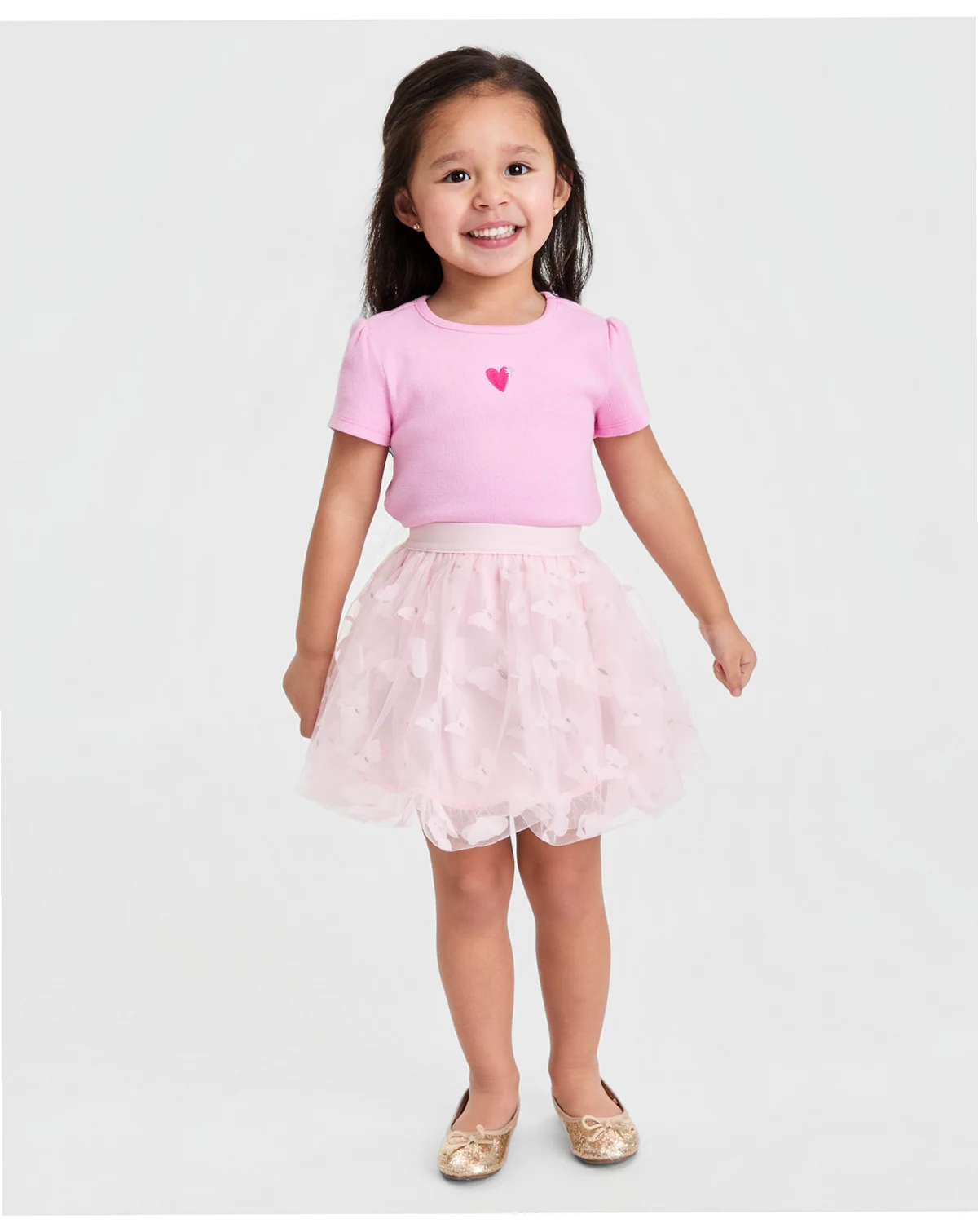 Toddler Girls' 12M-5T Butterfly Rosette Tutu Skirt, Macy's Exclusive