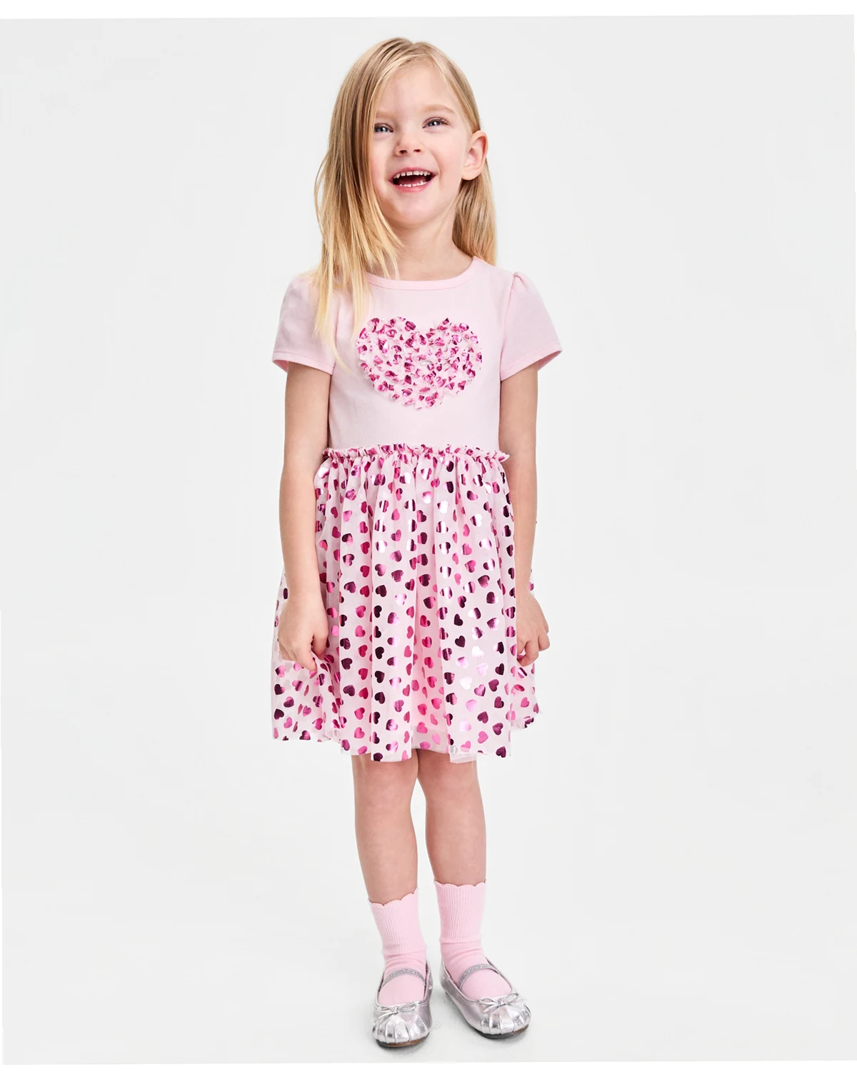 Girls' 12M-5T Heart Tutu Dress, Macy's Exclusive