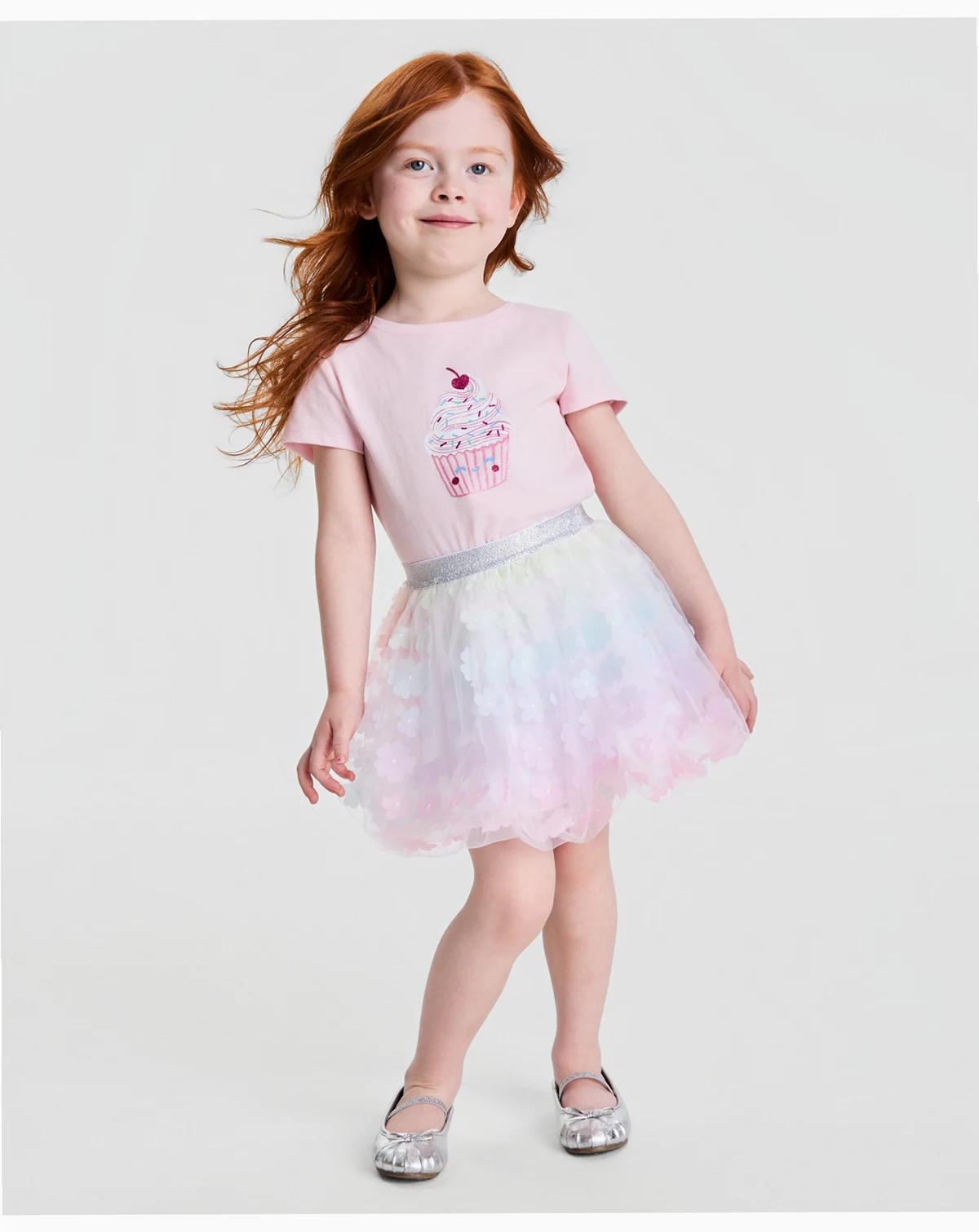 Girls' Toddler 12M-5T Rosette Tutu Skirt, Macy's Exclusive