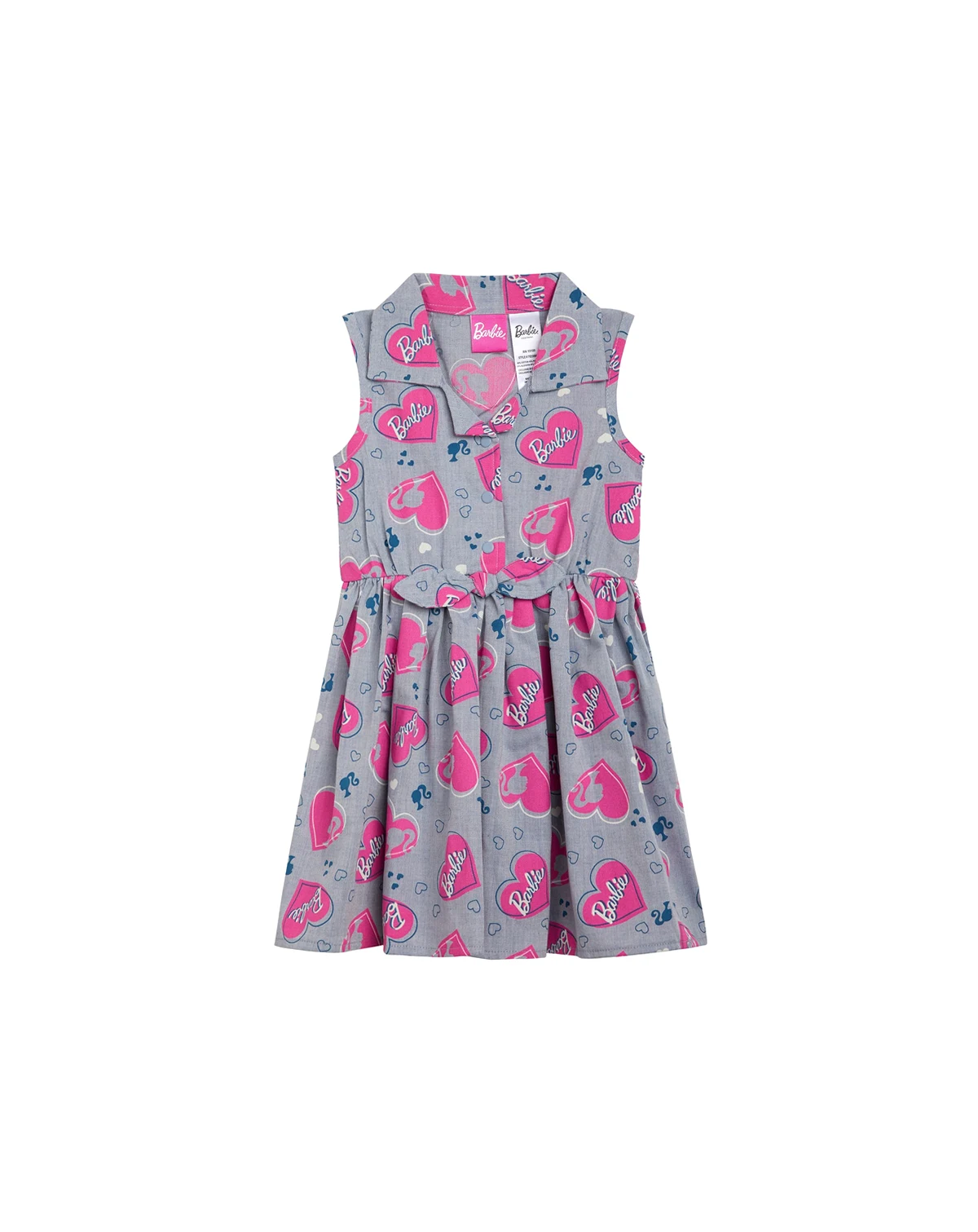 Toddler Girls Chambray Dress