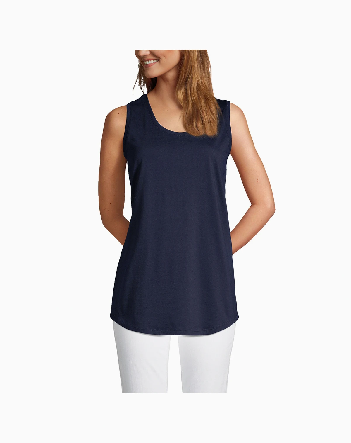 Women's Supima Cotton Tunic Tank Top