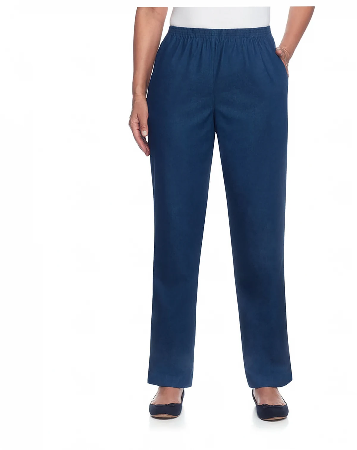 Classics Pull-On Denim Pants in Petite and Petite Short