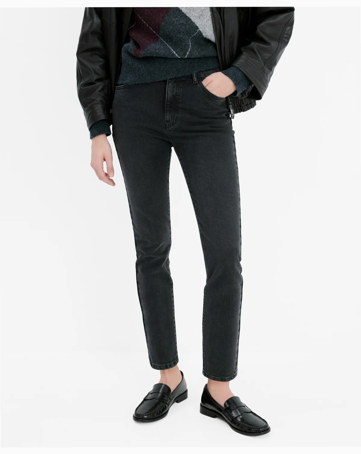 Women's Claudia Slim-Fit Cropped Jeans