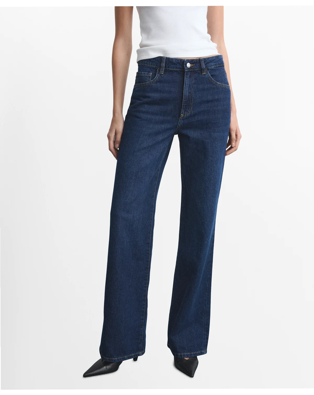 Women's Danila High-Waisted Wide-Leg Jeans