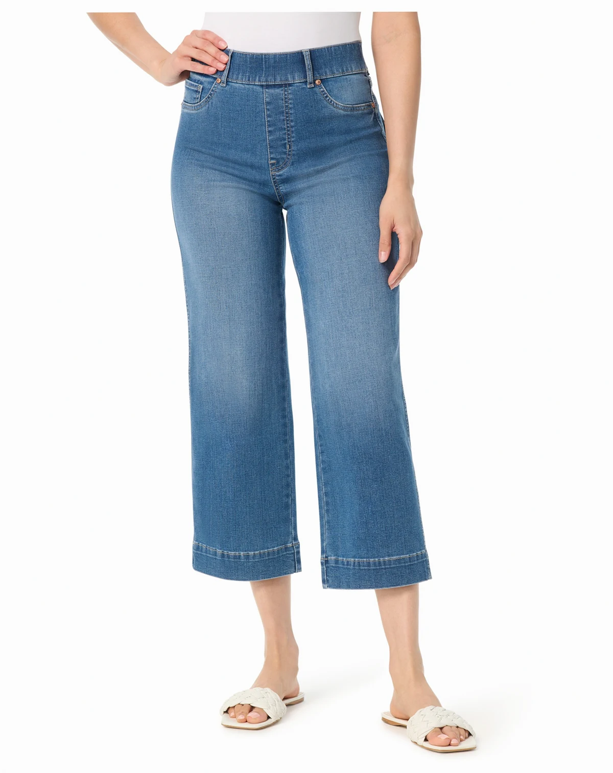 Women's Shape Effect Wide-Leg Jeans