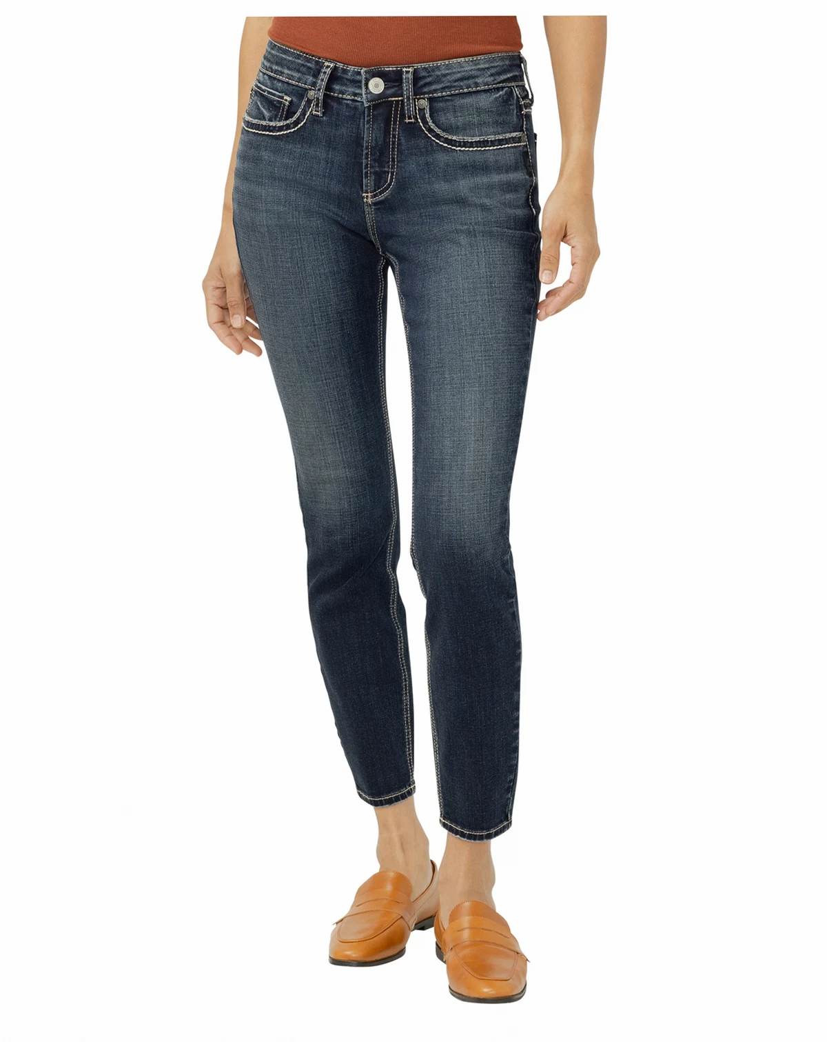 Women's Suki Mid Rise Curvy Fit Skinny Leg Jeans