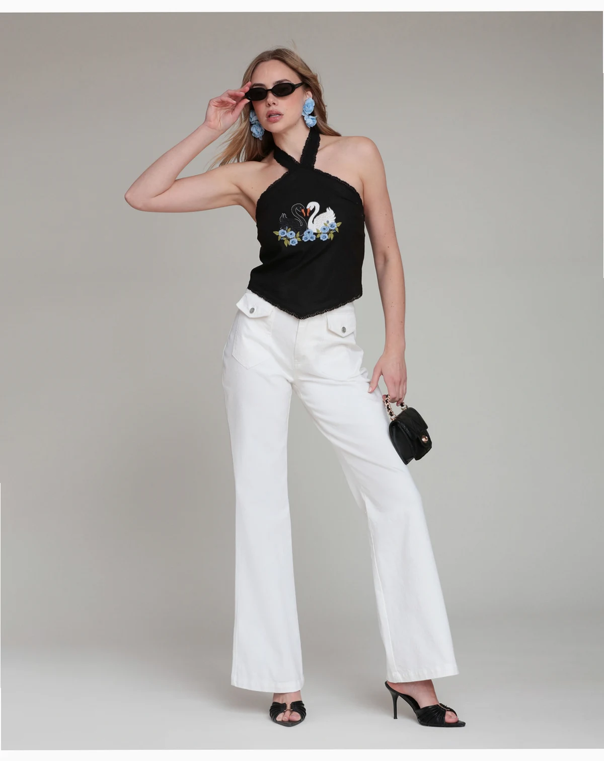 Women's High-Rise Wide-Leg Jeans