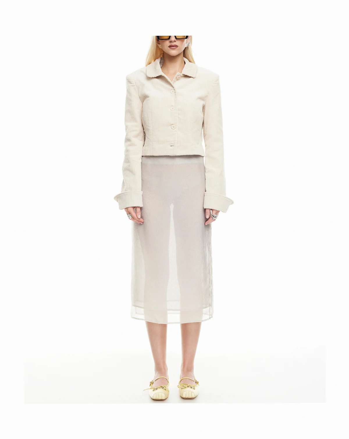 Women's Balmy Button-Front Long-Sleeve Jacket