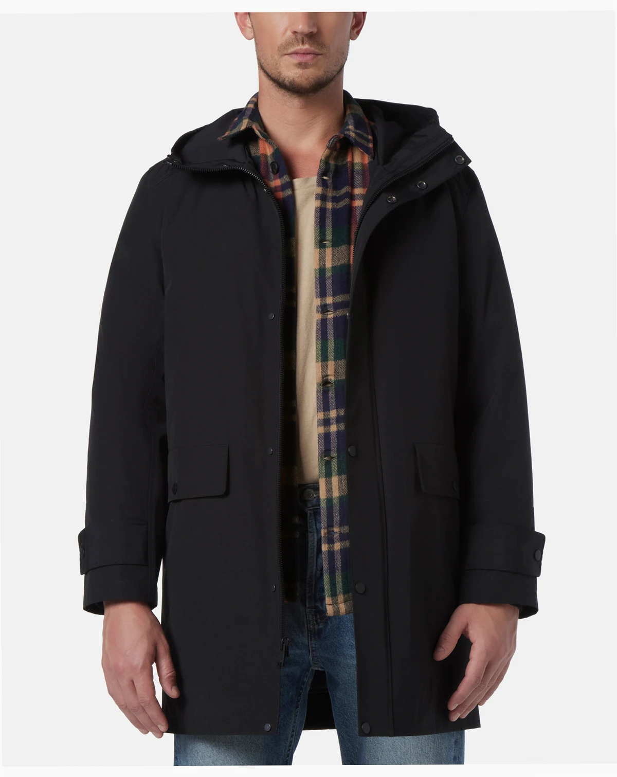 Men's Tucker Oxford Parka with Removable Quilted Liner