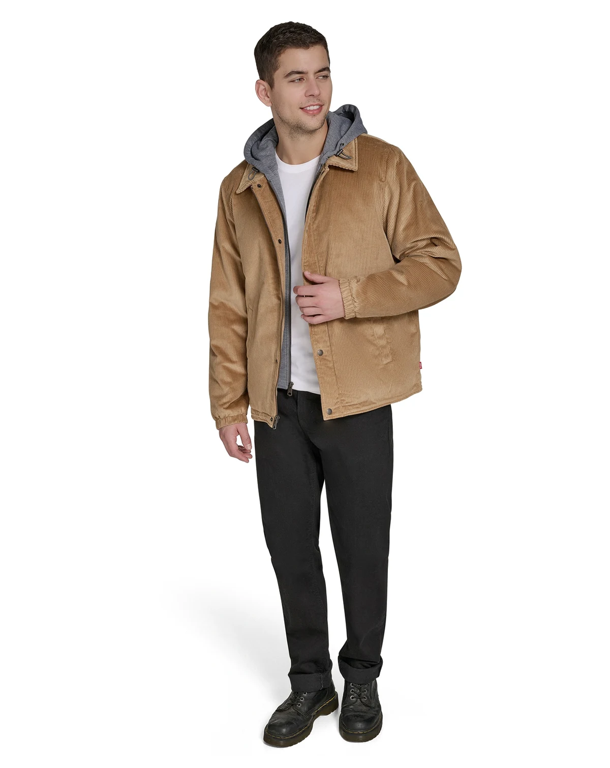 Men's Corduroy Coaches Jacket