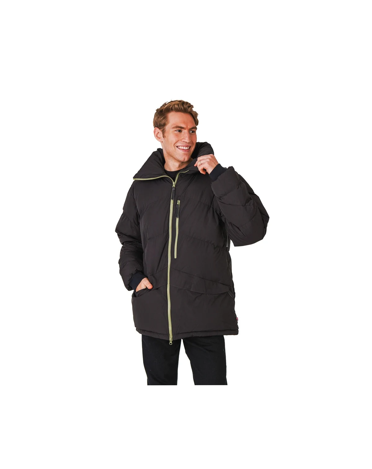 Men's Puffer Jacket Black