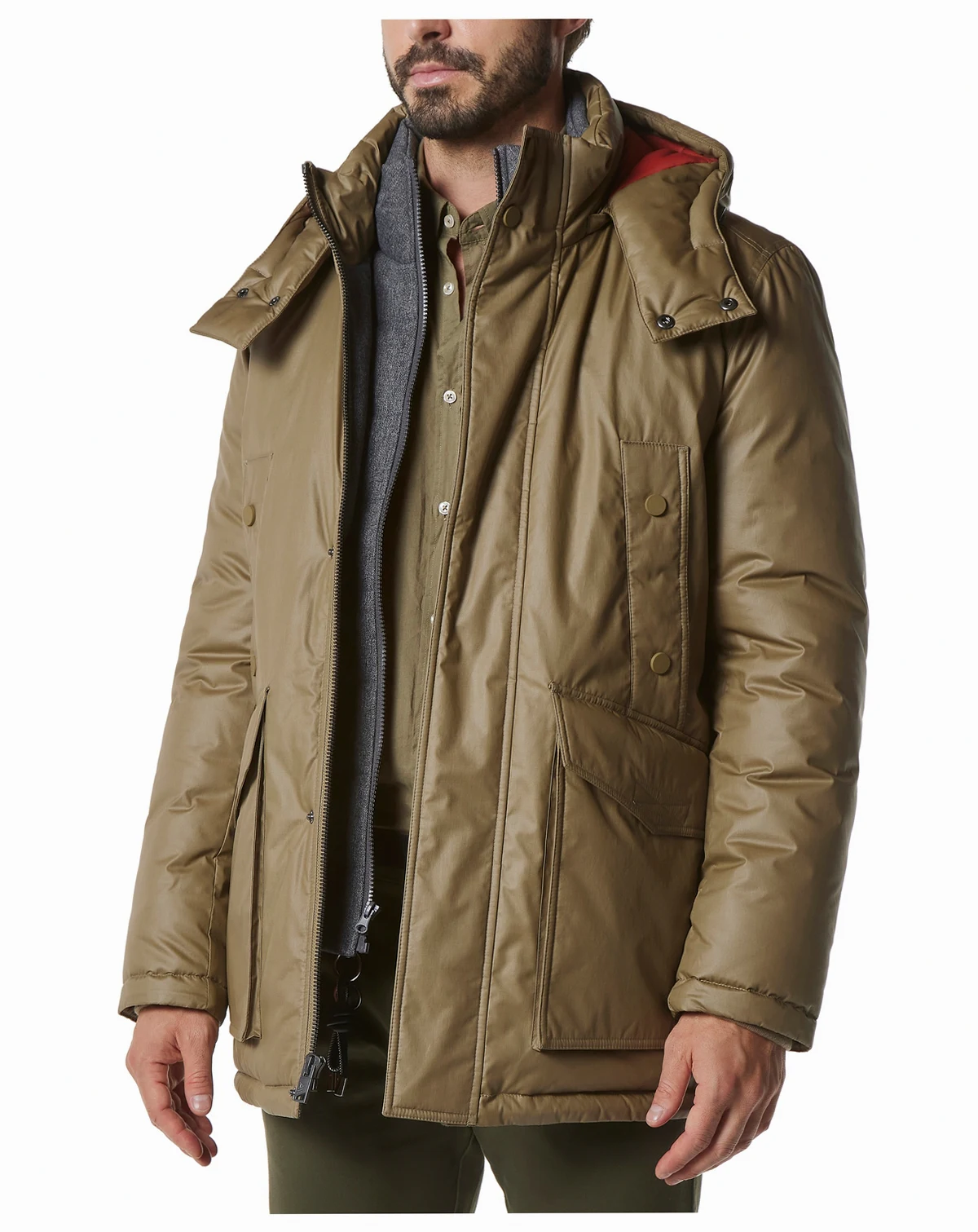 Men's Oxley Tumbled Resin Parka Jacket