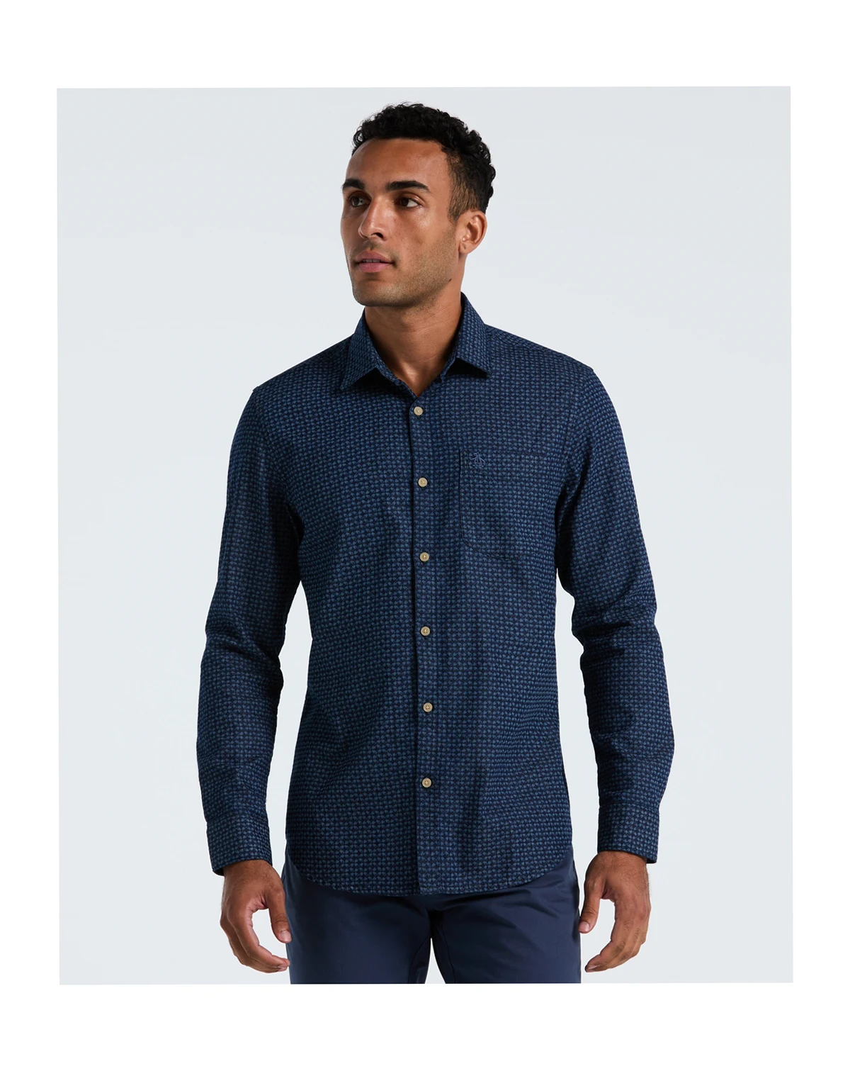 Men's Solid Slim Fit Shirt