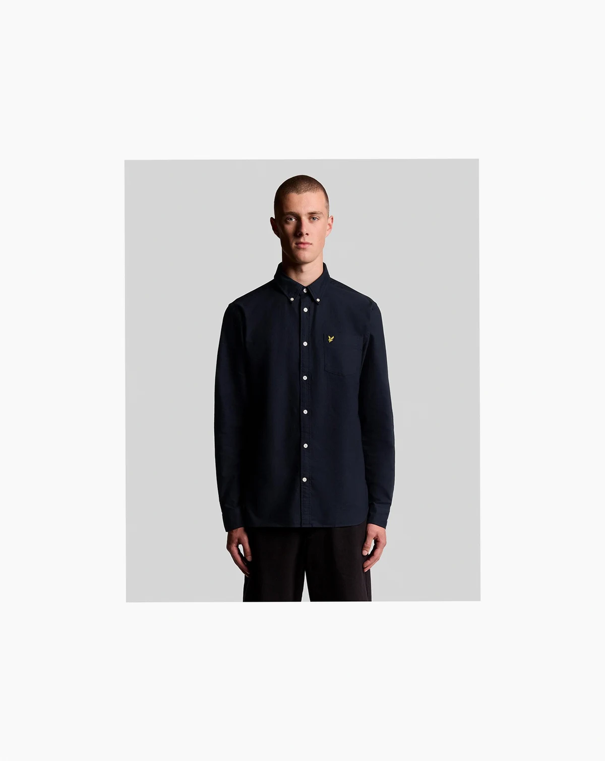 Men's Plain Oxford Shirt