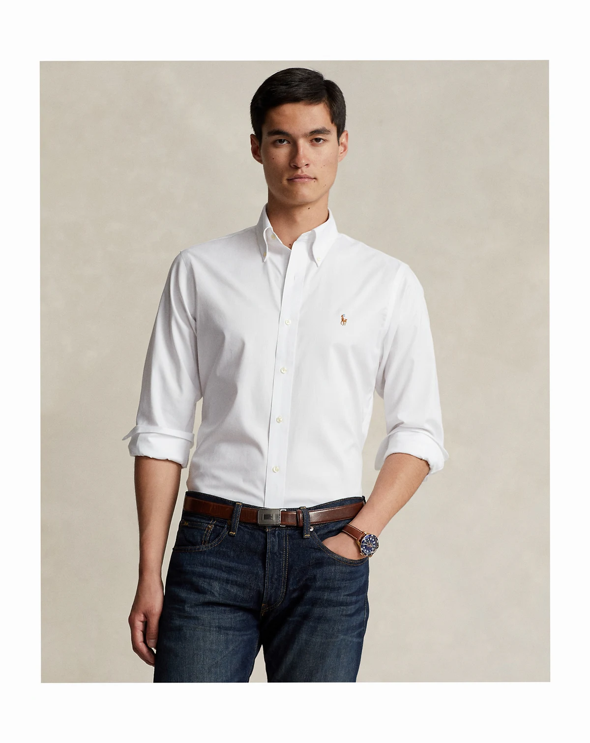 Men's Purepress Cotton Oxford Shirt