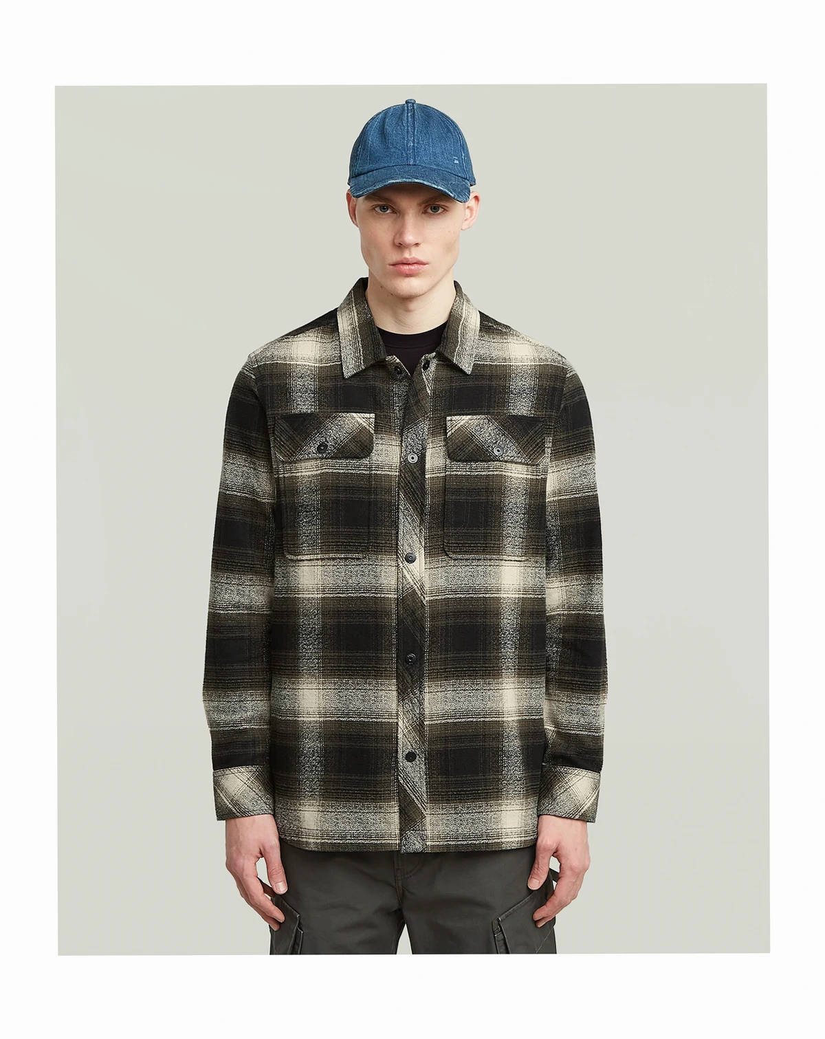 Men's Plaid Overshirt
