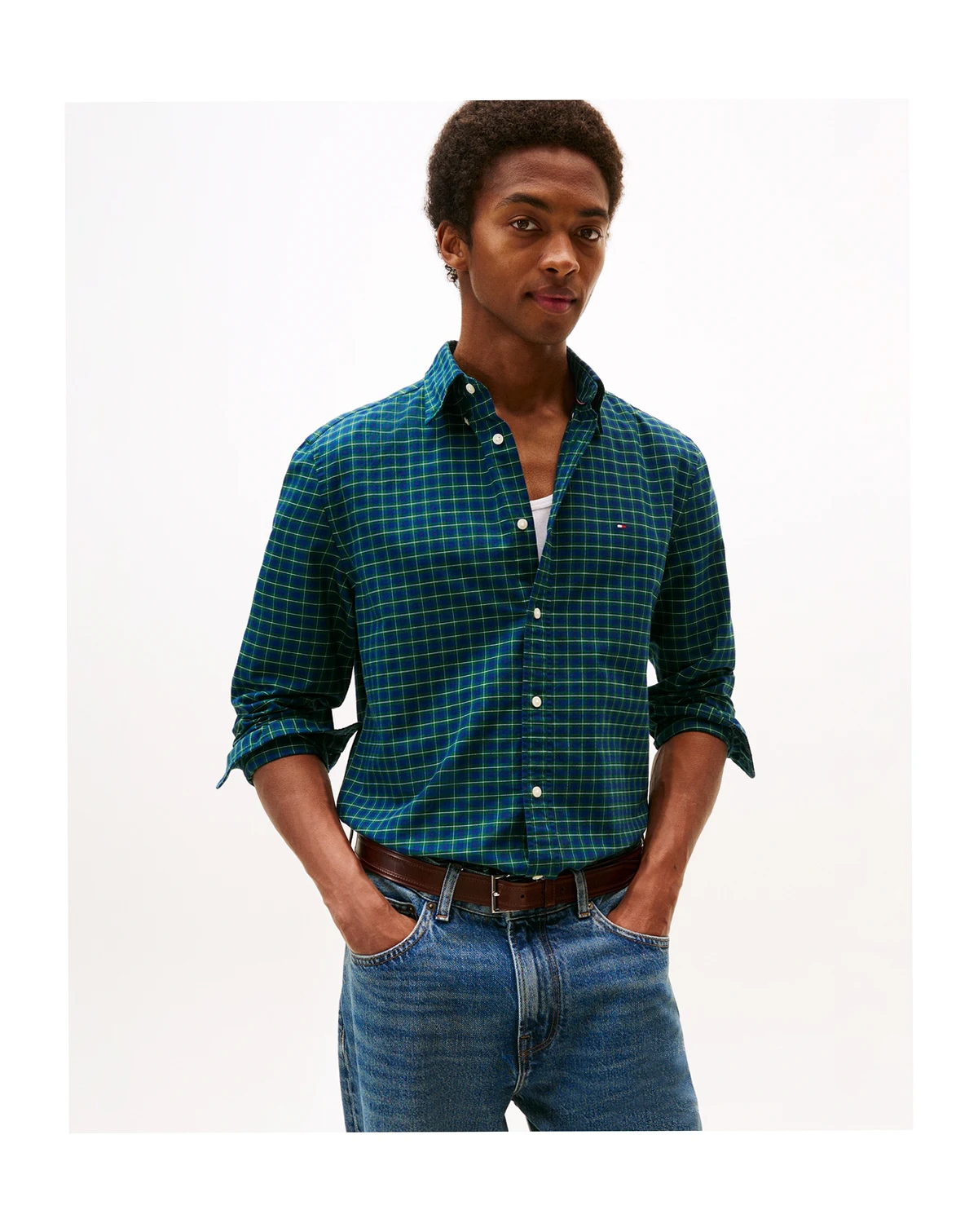 Men's Heritage Oxford Seasonal Check Long Sleeve Shirt