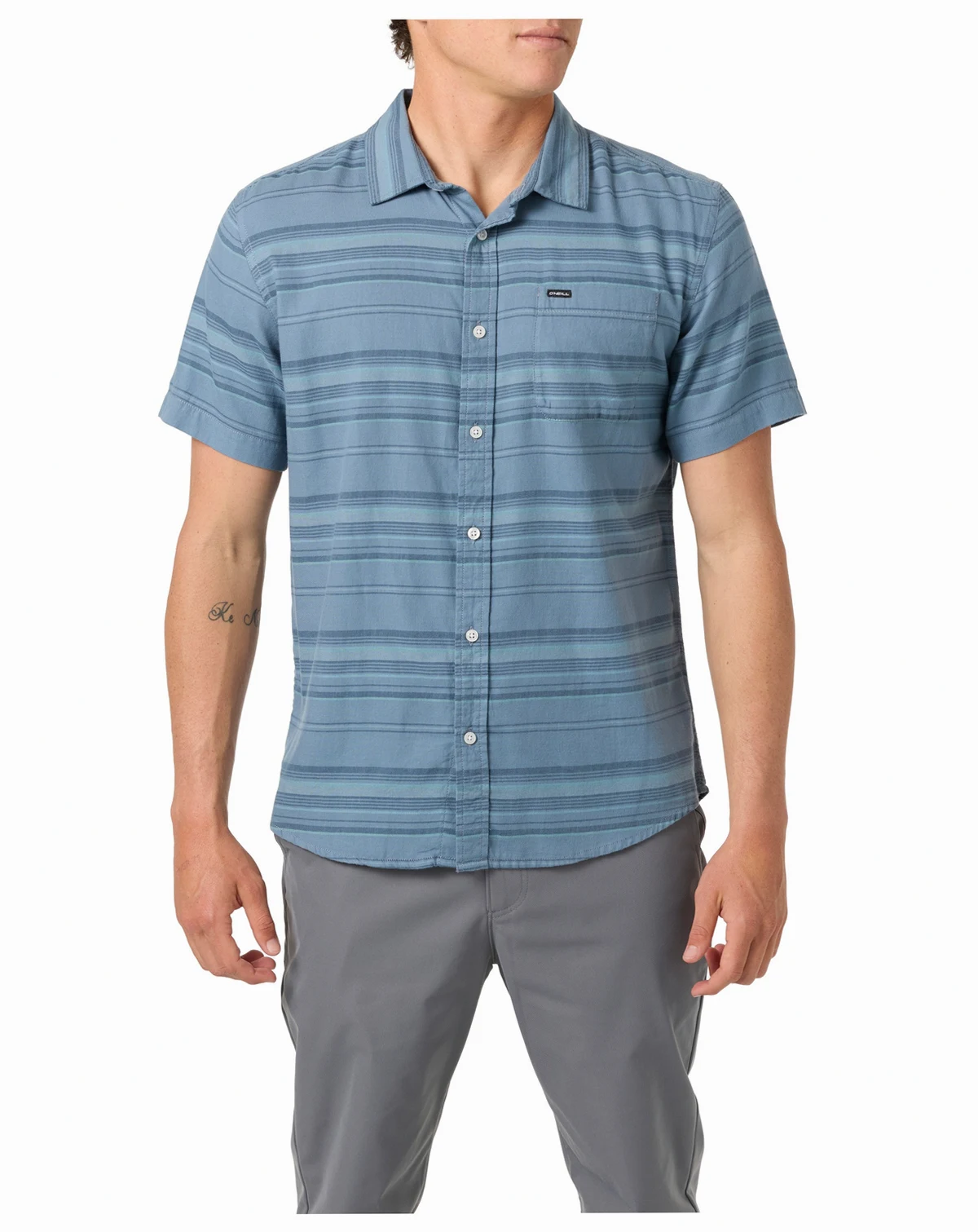Men's Seafaring Stripe Stretch Shirt